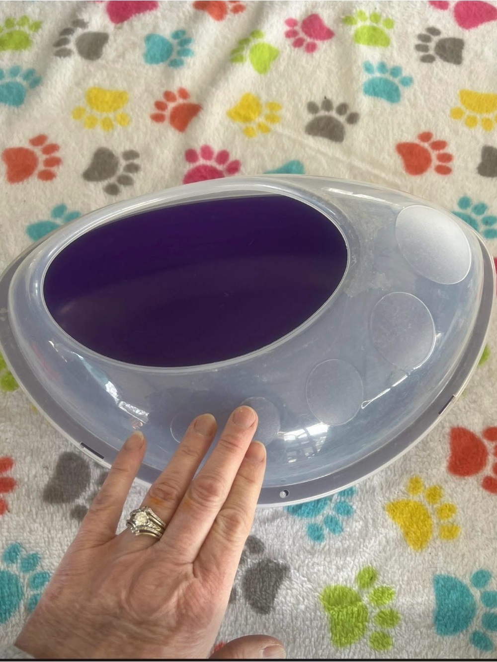 Chinchilla or small critter animal dust bath bowl
